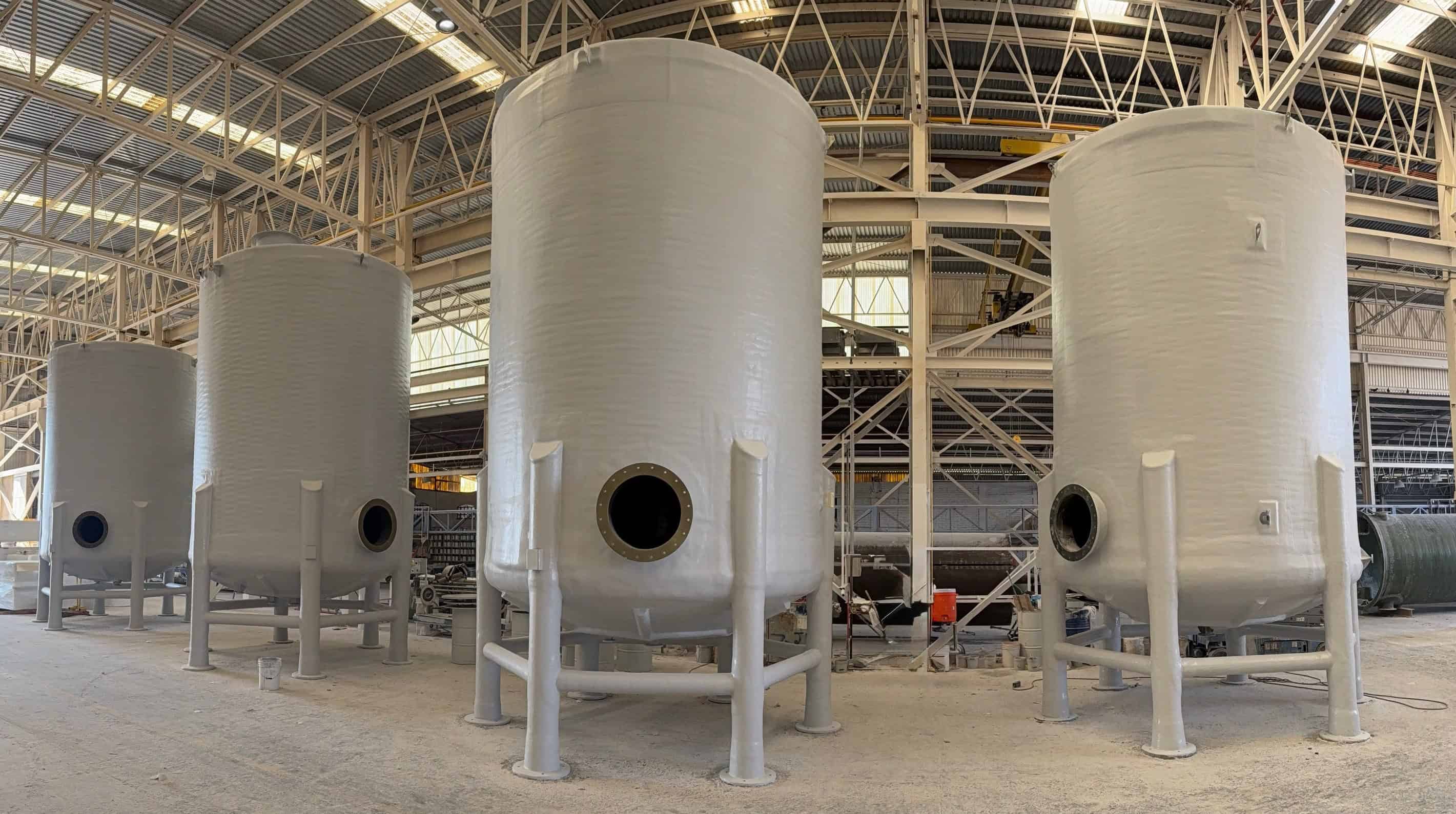 Tanques de Fibra de Vidrio